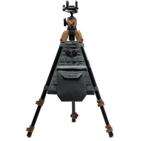 Manfrotto MB RO TBO ALPHA S.H.O.T. - torba termoizolacyjna do nóg statywu - przykład użycia